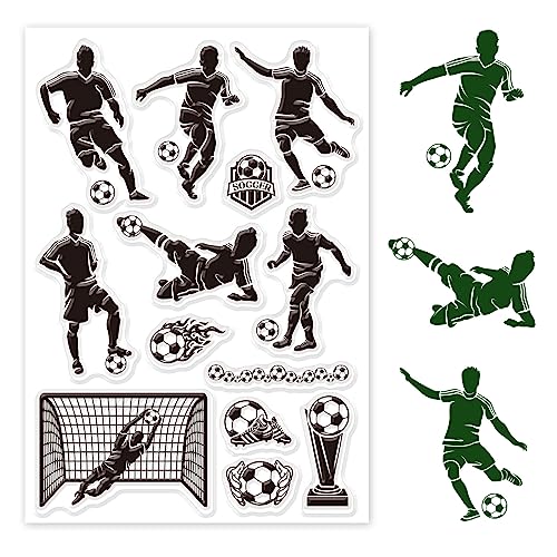 craspire Fußball-Sportplatz, Durchsichtige Gummistempel, Wiederverwendbar, Transparente Silikon-Siegel Für Kartengestaltung, Freunde, Grußworte, DIY, Scrapbooking, Journaling, Fotoalbum, Dekoration craspire Fußball-Sportplatz, Durchsichtige Gummistempel, Wiederverwendbar, Transparente Silikon-Siegel Für Kartengestaltung, Freunde, Grußworte, DIY, Scrapbooking, Journaling, Fotoalbum, Dekoration von craspire