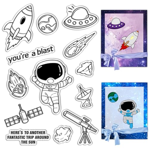 craspire Raumschiff, Transparente Gummistempel, Astronauten, Rakete, Weltraumteleskop, Wort, Transparenter Poststempel, Silikonsiegel, Stempel, Fotoalbum, Dekoratives DIY-Scrapbooking, Papierhandwerk craspire Raumschiff, Transparente Gummistempel, Astronauten, Rakete, Weltraumteleskop, Wort, Transparenter Poststempel, Silikonsiegel, Stempel, Fotoalbum, Dekoratives DIY-Scrapbooking, Papierhandwerk von craspire