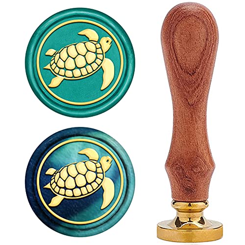 CRASPIRE Wachs-Siegel-Stempel, Jahrgang Wachssiegelstempel Meeresschildkröte Retro Holzstempel Abnehmbar Messingkopf 25 mm Für Hochzeit Umschläge Einladungen Verschönerung CRASPIRE Wachs-Siegel-Stempel, Jahrgang Wachssiegelstempel Meeresschildkröte Retro Holzstempel Abnehmbar Messingkopf 25 mm Für Hochzeit Umschläge Einladungen Verschönerung von craspire