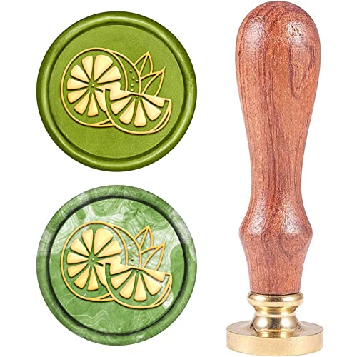 CRASPIRE Wachs-Siegel-Stempel, Jahrgang Wachssiegelstempel Zitrone Retro Holzstempel Abnehmbar Messingkopf 25 mm Für Hochzeit Umschläge Einladungen Verschönerung CRASPIRE Wachs-Siegel-Stempel, Jahrgang Wachssiegelstempel Zitrone Retro Holzstempel Abnehmbar Messingkopf 25 mm Für Hochzeit Umschläge Einladungen Verschönerung von craspire