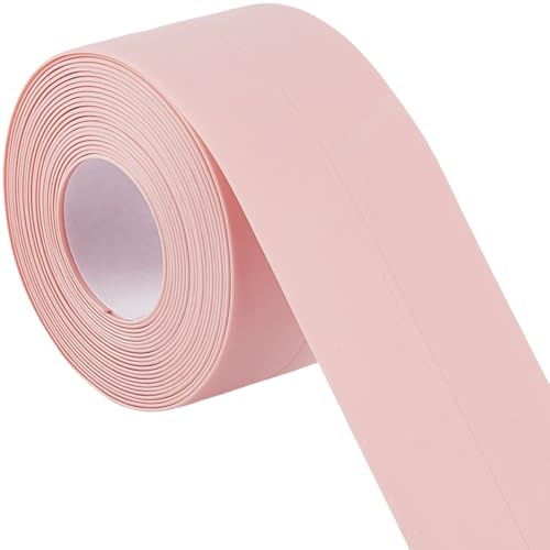 craspire 10,5 Fuß Badewannen Dichtungsstreifen Rosa Dichtungsband PVC Wasserdicht Selbstklebend Für Küche Toilette Badewanne Kantenschutz Eckenschutz Dekoratives Klebeband Für Badezimmer von craspire