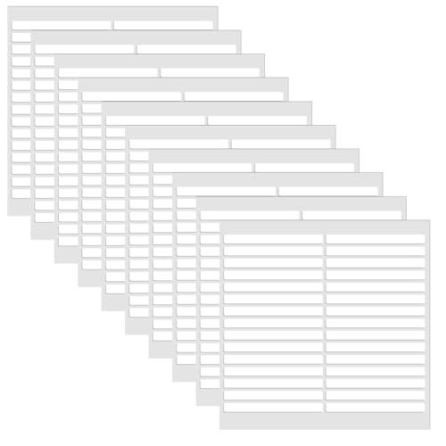 craspire 10 Blatt Nagelband Doppelseitiges Klebeband Klebebänder Transparente Klebebänder Zum Aufdrücken von Nägeln Kunst Displaystreifen Verpackungsdesign Aufbewahrung Salonbedarf Farben Designs von craspire