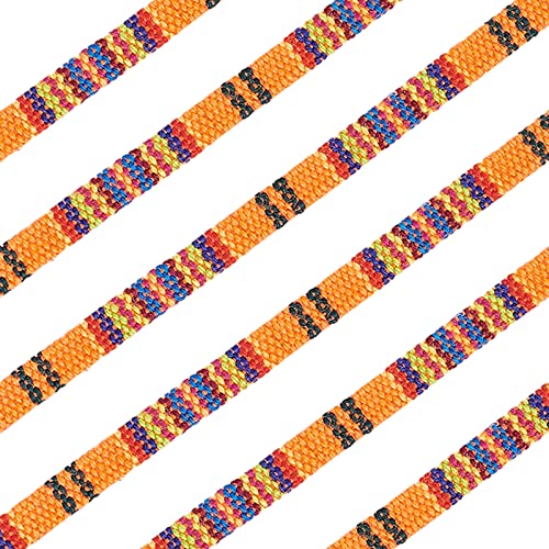 craspire 10 Yard/Rolle Ethnische Stoffschnüre Boho 5 mm Flaches Geflochtenes Seil Polyesterschnur Faden Stoff Für DIY Handgemachte Geschenkverpackungen Armband Halskette Schmuckzubehör Zubehör craspire 10 Yard/Rolle Ethnische Stoffschnüre Boho 5 mm Flaches Geflochtenes Seil Polyesterschnur Faden Stoff Für DIY Handgemachte Geschenkverpackungen Armband Halskette Schmuckzubehör Zubehör von craspire