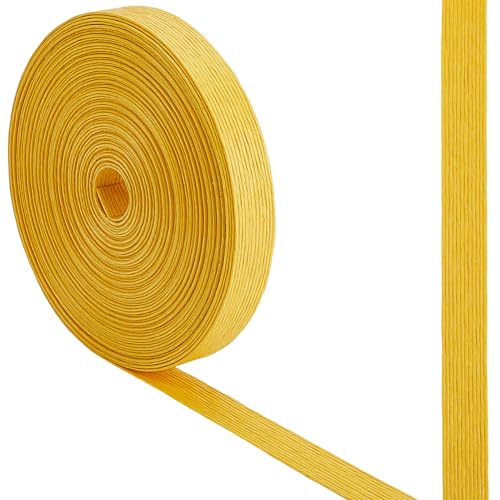 craspire 10.94 Yards Papier Rattan Webstock 0.6 Zoll 12 Lagige Flache Papierkordeln Gelber Gewebter Bindfaden Für Heim Und Küchendekoration DIY Bastelarbeiten Dekoration Korb Bett Stuhl craspire 10.94 Yards Papier Rattan Webstock 0.6 Zoll 12 Lagige Flache Papierkordeln Gelber Gewebter Bindfaden Für Heim Und Küchendekoration DIY Bastelarbeiten Dekoration Korb Bett Stuhl von craspire