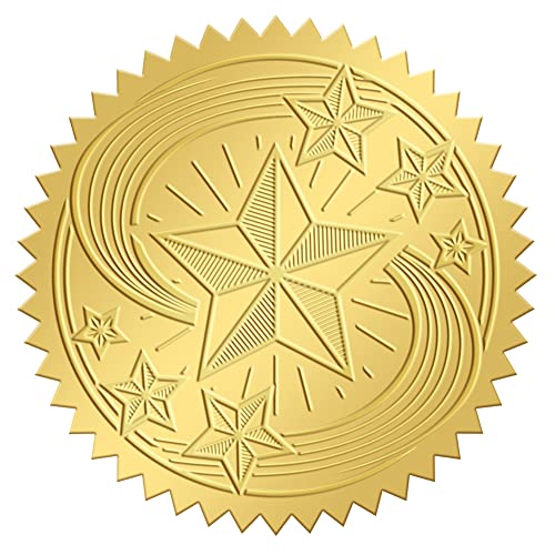 craspire 100 STÜCKE Gold Geprägte Umschlagsiegel Aufkleber Sterne Selbstklebende Geprägte Foliensiegel Aufkleber Etiketten Für Hochzeitseinladungen Geschenkverpackungen craspire 100 STÜCKE Gold Geprägte Umschlagsiegel Aufkleber Sterne Selbstklebende Geprägte Foliensiegel Aufkleber Etiketten Für Hochzeitseinladungen Geschenkverpackungen von craspire
