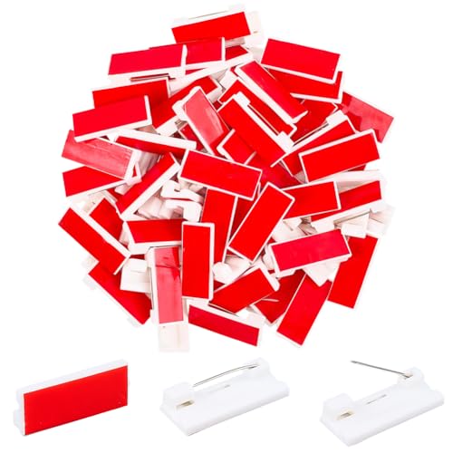 craspire 100pcs Sicherheitsnadeln Mit Selbstklebender Rückseite Weißer Kunststoff Flache Rückseite Rechteckig 0.47 x 1.18 Zoll Eisenverschluss Etikettenbroschen Beschläge Für Namensschilder Ausweise craspire 100pcs Sicherheitsnadeln Mit Selbstklebender Rückseite Weißer Kunststoff Flache Rückseite Rechteckig 0.47 x 1.18 Zoll Eisenverschluss Etikettenbroschen Beschläge Für Namensschilder Ausweise von craspire