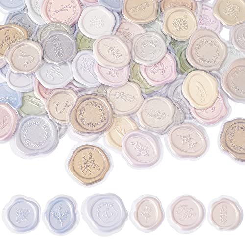 craspire 108 STÜCKE Wachssiegelaufkleber Hochzeitseinladung Siegelaufkleber 6 Stile PVC-Umschlagsiegelaufkleber Für Einladung, Grußkarten, Geschenkpapier, Scrapbooking craspire 108 STÜCKE Wachssiegelaufkleber Hochzeitseinladung Siegelaufkleber 6 Stile PVC-Umschlagsiegelaufkleber Für Einladung, Grußkarten, Geschenkpapier, Scrapbooking von craspire