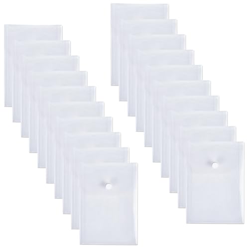 craspire 20 Stück Transparente Aufbewahrungstasche Für Stanzformen Und Stempel Kunststoff 6.7x4.7x0.3Zoll Dokumentenmappen A6 Taschen Transparente Umschläge Wasserdicht Mit Halter Mit craspire 20 Stück Transparente Aufbewahrungstasche Für Stanzformen Und Stempel Kunststoff 6.7x4.7x0.3Zoll Dokumentenmappen A6 Taschen Transparente Umschläge Wasserdicht Mit Halter Mit von craspire