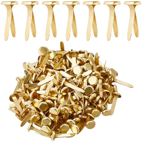 craspire 200 Stück Messingverschlüsse 20 x 8mm Goldene Messing Scrapbooking Brads Runde Metall Brads Für Bastelarbeiten Kunsthandwerk Schulprojekte Dekorative Papierkarten Heimwerkerbedarf craspire 200 Stück Messingverschlüsse 20 x 8mm Goldene Messing Scrapbooking Brads Runde Metall Brads Für Bastelarbeiten Kunsthandwerk Schulprojekte Dekorative Papierkarten Heimwerkerbedarf von craspire