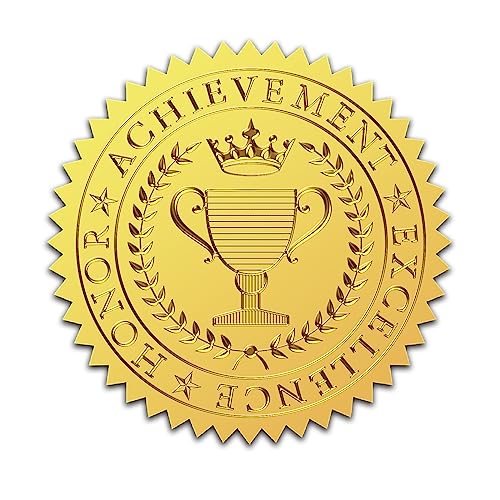 craspire 25 Stück Goldfolie Geprägte Aufkleber Krone 2 Zoll Trophäenkrone Selbstklebende Zertifikatssiegel Medaillendekorationsaufkleber Für Abschlussfeier Firmennotar Siegel Umschläge Diplome craspire 25 Stück Goldfolie Geprägte Aufkleber Krone 2 Zoll Trophäenkrone Selbstklebende Zertifikatssiegel Medaillendekorationsaufkleber Für Abschlussfeier Firmennotar Siegel Umschläge Diplome von craspire
