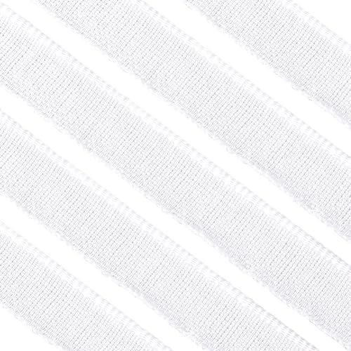 craspire 27 Yard Buchbinde-Kopfbänder, Weißes Leinen-Buchbindeband, Endbänder, Buchbindebedarf, Buchbindeband-Reparatur, Archiv-Buchbindeband, Stoff Für Anfänger, Buchbinden, Buchdekor von craspire