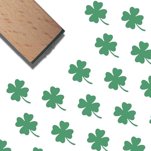 craspire 3/5 Zoll Mini Holzstempel Mit Vierblättrigem Kleeblatt Pflanzenmuster Kleine Holzstempel Im Vintage Stil Wiederverwendbarer Druck Für St. Patrick's Day DIY Scrapbooking Journaling Alben craspire 3/5 Zoll Mini Holzstempel Mit Vierblättrigem Kleeblatt Pflanzenmuster Kleine Holzstempel Im Vintage Stil Wiederverwendbarer Druck Für St. Patrick's Day DIY Scrapbooking Journaling Alben von craspire