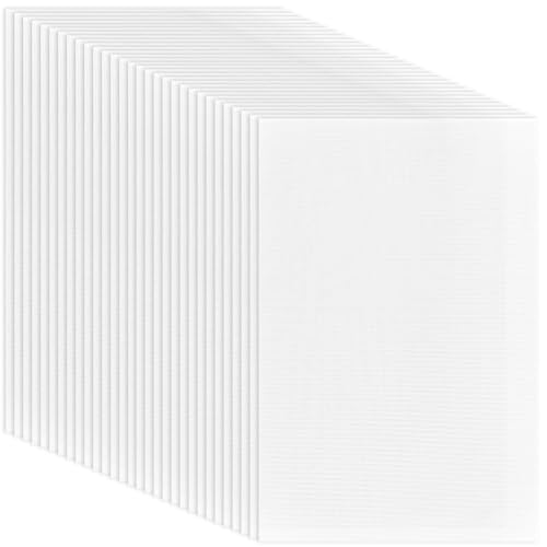 craspire 30 Stück Fursuit Eye Mesh 11.81x7.87 Zoll Weißes PVC Kunststoffnetz 0.5mm Loch Wasserdichtes Bedruckbares Mesh Für Furries Cosplay DIY Craft Prop Making Skulptur Home Decor von craspire