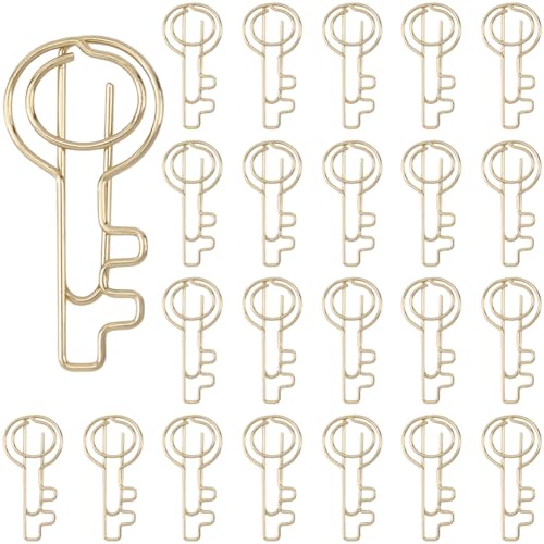 craspire 30 Stück Schlüssel Büroklammern Goldene Büroklammern Kleine Packung Metallbinderklemme Planer Eisendraht Lesezeichenspender Marker Für Büro Schule Zuhause Papier Akten Notizseiten DIY craspire 30 Stück Schlüssel Büroklammern Goldene Büroklammern Kleine Packung Metallbinderklemme Planer Eisendraht Lesezeichenspender Marker Für Büro Schule Zuhause Papier Akten Notizseiten DIY von craspire