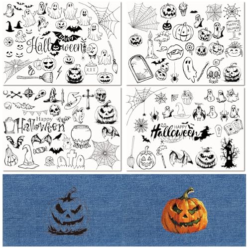 craspire 4 Blatt Wasserlöslicher Halloween Stabilisator Zum Sticken Und Nähen Sticktransferpapier Geister Fusibler Cut Away Stabilisator Für Stick Handnäh Liebhaber Und Anfänger craspire 4 Blatt Wasserlöslicher Halloween Stabilisator Zum Sticken Und Nähen Sticktransferpapier Geister Fusibler Cut Away Stabilisator Für Stick Handnäh Liebhaber Und Anfänger von craspire