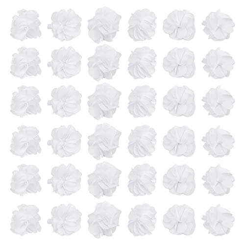 craspire 40 Stück Stoffblumen Weiß Handgefertigt 1.34" 3D-Stoffblumen Spitzenaufnäher Für DIY Handwerk Stirnbänder Haarschmuck Hochzeitsschleier Party Geschenkverpackung craspire 40 Stück Stoffblumen Weiß Handgefertigt 1.34" 3D-Stoffblumen Spitzenaufnäher Für DIY Handwerk Stirnbänder Haarschmuck Hochzeitsschleier Party Geschenkverpackung von craspire