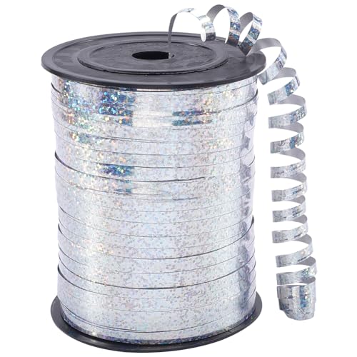craspire 500 Yards 3/16" Kräuselband Ballonband Silber Glänzend Metallisch Laser Holografisch Gekräuselt Dünne Ballonschnur Für Geschenkverpackung Schleife Weihnachten Halloween Hochzeit Geburtstag craspire 500 Yards 3/16" Kräuselband Ballonband Silber Glänzend Metallisch Laser Holografisch Gekräuselt Dünne Ballonschnur Für Geschenkverpackung Schleife Weihnachten Halloween Hochzeit Geburtstag von craspire