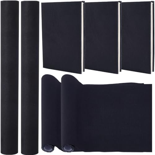 craspire 51 x 11.8 2 Rollen Leinen-Buchtuch Schwarz Zum Buchbinden A4-A8 Stoffoberfläche Buchumschlag Mit Papierrücken Bücher Album Scrapbooking Archivierung DIY Einbandschutz Buchtuch craspire 51 x 11.8 2 Rollen Leinen-Buchtuch Schwarz Zum Buchbinden A4-A8 Stoffoberfläche Buchumschlag Mit Papierrücken Bücher Album Scrapbooking Archivierung DIY Einbandschutz Buchtuch von craspire