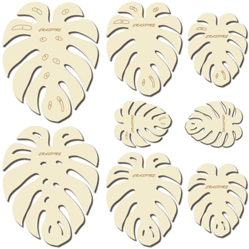craspire 8 Stück 4 Größen Große Makramee Blatt Vorlage Sommerliche Monstera Blätter Natürliche Holz Schneideformen Rustikale Quasten Holz Vorlagen Aufhängewerkzeug Für Heimwerker Basteln craspire 8 Stück 4 Größen Große Makramee Blatt Vorlage Sommerliche Monstera Blätter Natürliche Holz Schneideformen Rustikale Quasten Holz Vorlagen Aufhängewerkzeug Für Heimwerker Basteln von craspire