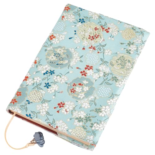 craspire Buchumschlag Passend Für Größe A5 8,3 x 6,5 Zoll Weicher Satinstoff Vintage Blumenmuster Waschbare Buchhülle Lesezeichen Hardcover Taschenbuch Softcover Buchschutz Für Buchliebhaber craspire Buchumschlag Passend Für Größe A5 8,3 x 6,5 Zoll Weicher Satinstoff Vintage Blumenmuster Waschbare Buchhülle Lesezeichen Hardcover Taschenbuch Softcover Buchschutz Für Buchliebhaber von craspire