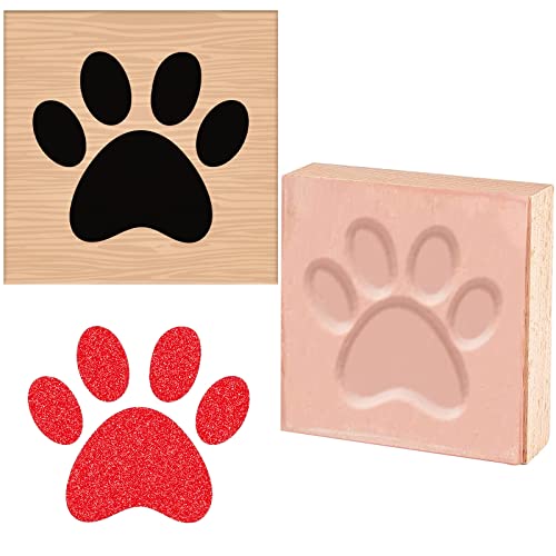 craspire Holzstempel Pfotenabdruck Bedruckte Dekorative Gummisiegelstempel 3 Zoll/7.5 cm Für Die Kartenherstellung, DIY-Handwerk, Schreibwaren-Scrapbooking, Handbuch, Tagebuch Brief Dekor craspire Holzstempel Pfotenabdruck Bedruckte Dekorative Gummisiegelstempel 3 Zoll/7.5 cm Für Die Kartenherstellung, DIY-Handwerk, Schreibwaren-Scrapbooking, Handbuch, Tagebuch Brief Dekor von craspire