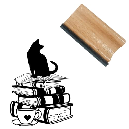 craspire Katzen Holzstempel Mini Naturholz Wiederverwendbar Vintage Süßer Dekorativer Druck Lustiges Journaling Kleine Siegel Für Scrapbooking Tagebuch Kartenherstellung Planer DIY Brief Bastelbedarf craspire Katzen Holzstempel Mini Naturholz Wiederverwendbar Vintage Süßer Dekorativer Druck Lustiges Journaling Kleine Siegel Für Scrapbooking Tagebuch Kartenherstellung Planer DIY Brief Bastelbedarf von craspire