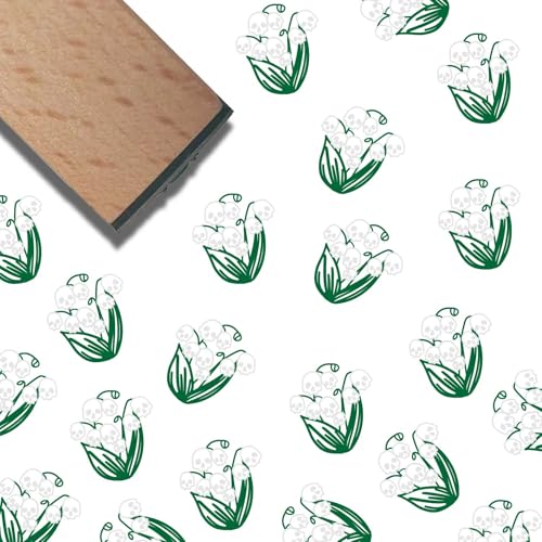 craspire Kleiner Totenkopf Stempel Holzstempel 1,6 Zoll Vintage Gekreuzte Knochen Pflanze Holz Quadratischer Kopf Kunstdruck Bastelstempel Für DIY Scrapbooking Karten Journal Tagebuch Papier von craspire