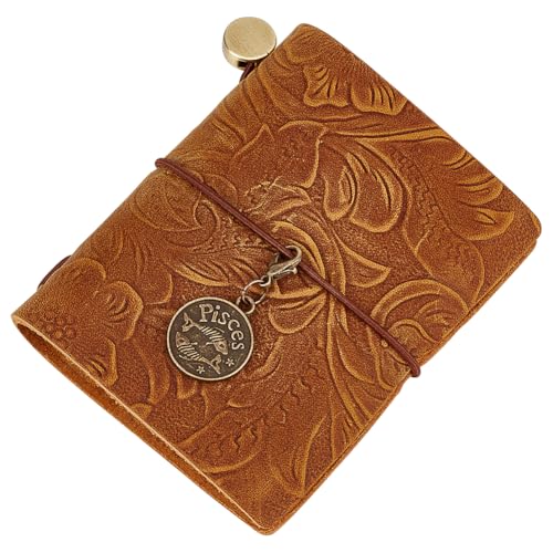 craspire Leder Tagebuch Notizbuch Klein Geschnitzt Blumenmuster Für Reisen Vintage Täglich 3.3x3.1 Zoll Blanko Papier Nachfüllbar 128 Seiten Seiten Gebunden Tragbarer Notizblock Für Männer Und Frauen craspire Leder Tagebuch Notizbuch Klein Geschnitzt Blumenmuster Für Reisen Vintage Täglich 3.3x3.1 Zoll Blanko Papier Nachfüllbar 128 Seiten Seiten Gebunden Tragbarer Notizblock Für Männer Und Frauen von craspire