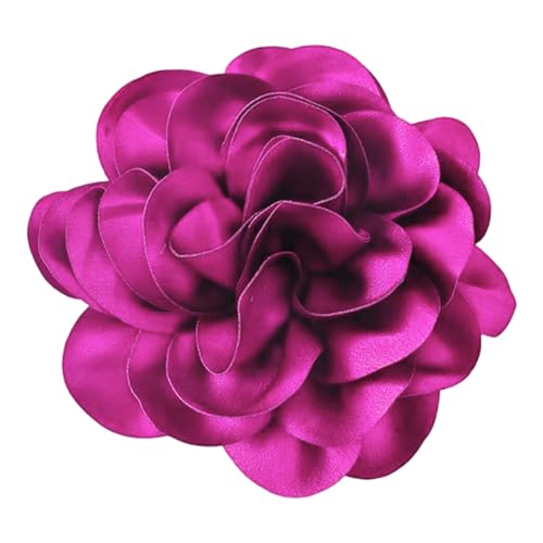 craspire Lila 7.8 Zoll Rosenblumen Brosche Zierlicher Revers Satinstoff Handgefertigt Vintage Elegant Große Blumen Haarspangen Mit Entenschnabel Für Damen Brautkleid Hochzeit Party Tanz Bankett craspire Lila 7.8 Zoll Rosenblumen Brosche Zierlicher Revers Satinstoff Handgefertigt Vintage Elegant Große Blumen Haarspangen Mit Entenschnabel Für Damen Brautkleid Hochzeit Party Tanz Bankett von craspire