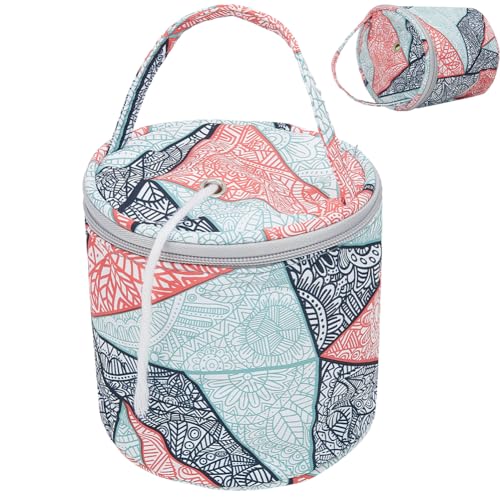 craspire Mini Garn Aufbewahrungsbeutel Bunte Muster Kleine Garntasche Mit Löchern Tragbarer Garn Aufbewahrungskoffer Mini Projekt Organizer Häkelgarn Nähzubehör Zum Tragen von Häkelnadeln Knäuelgarn craspire Mini Garn Aufbewahrungsbeutel Bunte Muster Kleine Garntasche Mit Löchern Tragbarer Garn Aufbewahrungskoffer Mini Projekt Organizer Häkelgarn Nähzubehör Zum Tragen von Häkelnadeln Knäuelgarn von craspire