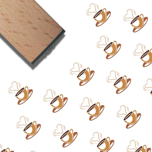 craspire Mini Holzstempel 3/5 Zoll Kaffeeherz Süßes Muster Kleine Holzstempel Im Vintage Stil Wiederverwendbarer Druck Für DIY Bastelkarten Scrapbooking Journaling Alben Kartenherstellung Planer craspire Mini Holzstempel 3/5 Zoll Kaffeeherz Süßes Muster Kleine Holzstempel Im Vintage Stil Wiederverwendbarer Druck Für DIY Bastelkarten Scrapbooking Journaling Alben Kartenherstellung Planer von craspire