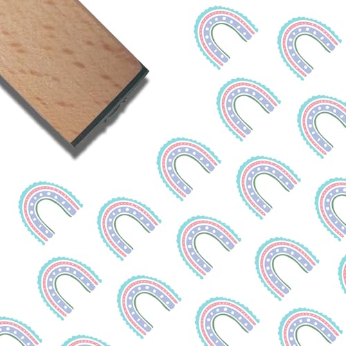 craspire Mini Holzstempel 3/5 Zoll Regenbogen Süßes Muster Winzige Kleine Holzstempel Vintage Wiederverwendbarer Druck Für DIY Bastelkarten Scrapbooking Journaling Alben Karten Planer Umschläge craspire Mini Holzstempel 3/5 Zoll Regenbogen Süßes Muster Winzige Kleine Holzstempel Vintage Wiederverwendbarer Druck Für DIY Bastelkarten Scrapbooking Journaling Alben Karten Planer Umschläge von craspire