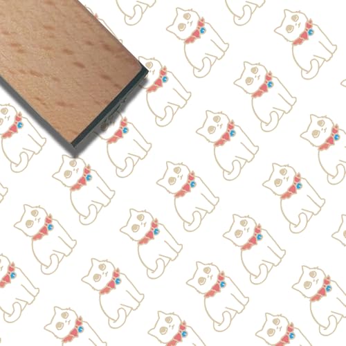 craspire Mini hölzerne Stempel Katze Kitty 3/5 Zoll niedliche Muster kleine Holzstempel Vintage Wiederverwendbare Druck für DIY Handwerk Karte Scrapbooking Journaling Alben Karte Machen Planer craspire Mini hölzerne Stempel Katze Kitty 3/5 Zoll niedliche Muster kleine Holzstempel Vintage Wiederverwendbare Druck für DIY Handwerk Karte Scrapbooking Journaling Alben Karte Machen Planer von craspire