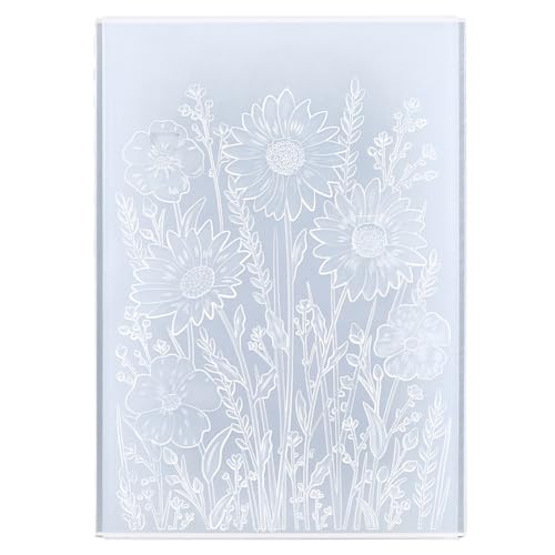 craspire Prägefolder Mit Blumen 3D Prägefolder Weißer Kunststoff Vintage Blumenblätter Muster Hintergrund Papiermaschinen Vorlage Schablonen Für Heimwerker Kunst Basteln Kartenherstellung craspire Prägefolder Mit Blumen 3D Prägefolder Weißer Kunststoff Vintage Blumenblätter Muster Hintergrund Papiermaschinen Vorlage Schablonen Für Heimwerker Kunst Basteln Kartenherstellung von craspire