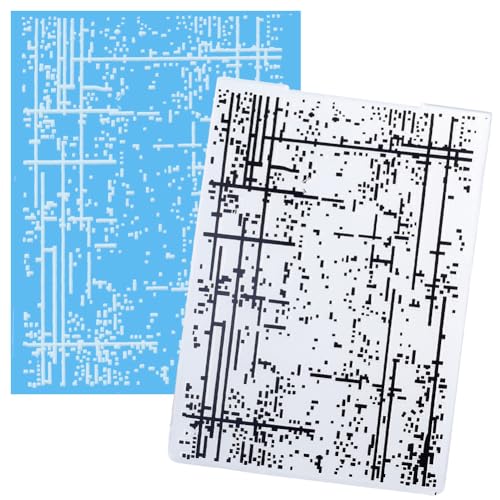 craspire Prägeordner Mit Unregelmäßigen Streifen Und Punkten, Kunststoff-Hintergrund, Vintage-Vorlage, Schablonen Für Kartenherstellung, Werkzeug, DIY, Handgefertigtes Scrapbooking, Papierhandwerk craspire Prägeordner Mit Unregelmäßigen Streifen Und Punkten, Kunststoff-Hintergrund, Vintage-Vorlage, Schablonen Für Kartenherstellung, Werkzeug, DIY, Handgefertigtes Scrapbooking, Papierhandwerk von craspire
