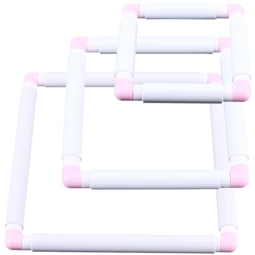 craspire Quadratische Stickrahmen In 3 Größe Perlrosa Kunststoff Kreuzstich Schnapprahmen Universeller Clip Rahmen Rechteckig Zum Quilten Seidenmalerei DIY Nähwerkzeuge Zubehör Kunsthandwerk craspire Quadratische Stickrahmen In 3 Größe Perlrosa Kunststoff Kreuzstich Schnapprahmen Universeller Clip Rahmen Rechteckig Zum Quilten Seidenmalerei DIY Nähwerkzeuge Zubehör Kunsthandwerk von craspire