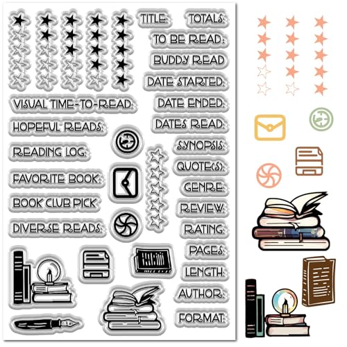 craspire Tagebuch Und Journal Stempel Transparent Zum Gestalten von Karten Büchern Sternen Wörtern Uhren Umschlägen Stiften Gummi Pentagramm Silikon Wiederverwendbar Transparent Siegel Für DIY craspire Tagebuch Und Journal Stempel Transparent Zum Gestalten von Karten Büchern Sternen Wörtern Uhren Umschlägen Stiften Gummi Pentagramm Silikon Wiederverwendbar Transparent Siegel Für DIY von craspire