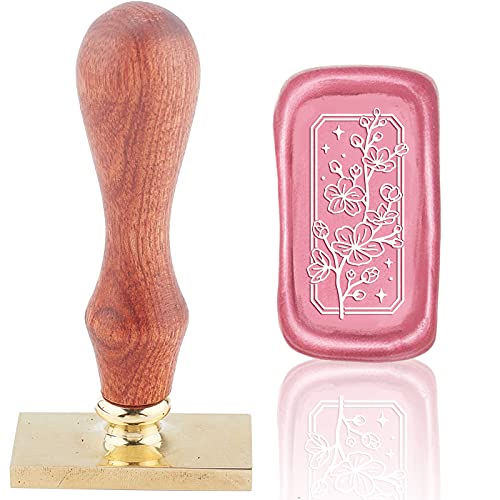 craspire Wachssiegelstempel Kirschblüte Vintage Siegellackstempel Sterne Rechteck Abnehmbarer Messingkopf Siegelstempel Mit Holzgriff S Weihnachten Xmas Thanksgiving Geschenkpapier craspire Wachssiegelstempel Kirschblüte Vintage Siegellackstempel Sterne Rechteck Abnehmbarer Messingkopf Siegelstempel Mit Holzgriff S Weihnachten Xmas Thanksgiving Geschenkpapier von craspire