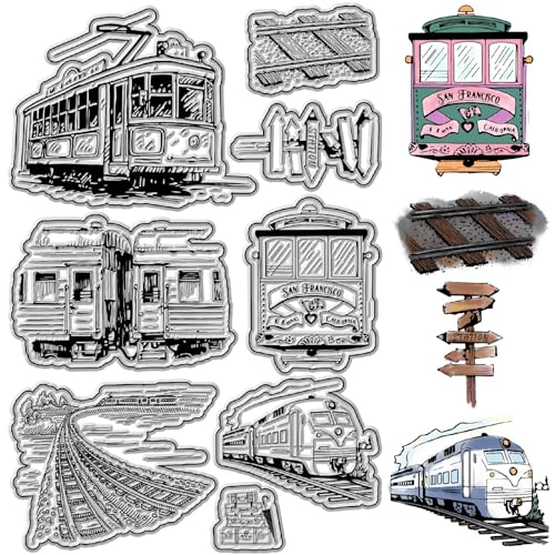 craspire Zug-Klare Stempel, Zaun-Beschilderung, Wiederverwendbar, Hintergrund, Poststempel, Transparente Silikon-Stempelsiegel Für Journaling, Kartenherstellung, Dekor, DIY, Scrapbooking, Zubehör craspire Zug-Klare Stempel, Zaun-Beschilderung, Wiederverwendbar, Hintergrund, Poststempel, Transparente Silikon-Stempelsiegel Für Journaling, Kartenherstellung, Dekor, DIY, Scrapbooking, Zubehör von craspire