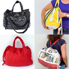 Maxi - Rucksacktasche und Shopper von creaResa