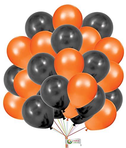 25,4 cm Luftballons 2 Farbkombinationen Schwarz Orange Luftballons Halloween Dekoration Party Luftballons Set für Geburtstag Hochzeit Dekor Ballon 30 Stück 25,4 cm Luftballons 2 Farbkombinationen Schwarz Orange Luftballons Halloween Dekoration Party Luftballons Set für Geburtstag Hochzeit Dekor Ballon 30 Stück von creative balloons
