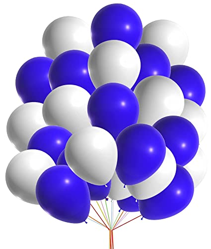 30 Stück Weiß und Blau Luftballons 12 Zoll Party Ballon Set für Geburtstagsdeko Ballonbogen Weihnachtsdeko Hochzeit Neujahr Dekoration 2023 30 Stück Weiß und Blau Luftballons 12 Zoll Party Ballon Set für Geburtstagsdeko Ballonbogen Weihnachtsdeko Hochzeit Neujahr Dekoration 2023 von creative balloons