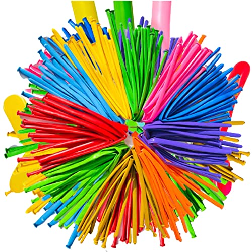 Modellierballons 260q Twisting Animal Balloons Multicolor Magic Balloons for Art Craft Kids Birthday Party Bag Filler Wedding Clown Decoration Party Supplies 25 Pack Modellierballons 260q Twisting Animal Balloons Multicolor Magic Balloons for Art Craft Kids Birthday Party Bag Filler Wedding Clown Decoration Party Supplies 25 Pack von creative balloons