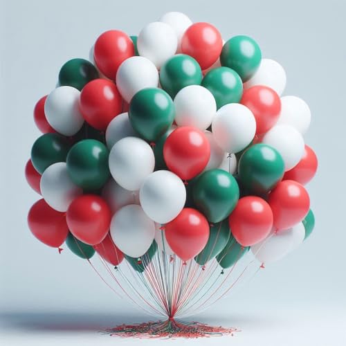 Weihnachtsballons Latexballons 10 Zoll 30 Pack Grün Rot Luftballons Dekorative Partyballons Geburtstagsballons für Weihnachten Party Dekorationen Jubiläum Festival Ostern Weihnachtsballons Latexballons 10 Zoll 30 Pack Grün Rot Luftballons Dekorative Partyballons Geburtstagsballons für Weihnachten Party Dekorationen Jubiläum Festival Ostern von creative balloons