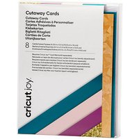 cricut™ Corsage Sampler Klebekarten für Schneideplotter farbsortiert,  8 St. von cricut™