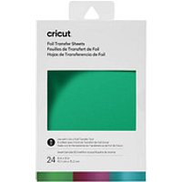 cricut™ Jewel Sampler Transferfolien für Schneideplotter 3 Farben je 8 St. farbsortiert 10,1 x 15,2 cm,  24 St. von cricut™