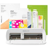 cricut™ Label & Sticker Bundle + Joy Xtra Schneideplotter-Set grau von cricut™