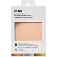 cricut™ Metallic Sampler Transferfolien für Schneideplotter 3 Farben je 8 St. farbsortiert 10,1 x 15,2 cm,  24 St. von cricut™