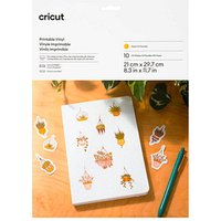 cricut™ bedruckbare Aufkleberfolie für Schneideplotter gold 21,0 x 29,7 cm,  10 St. von cricut™