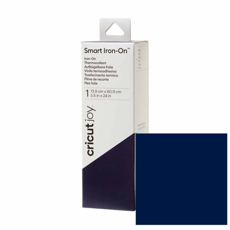 cricut Joy Smart Iron On Bügelfolie 13,9x60,9cm Dunkelblau cricut Joy Smart Iron On Bügelfolie 13,9x60,9cm Dunkelblau von cricut